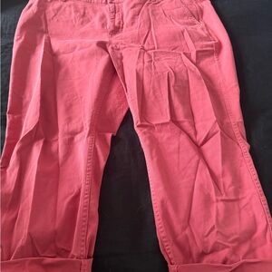 J.Crew women’s chinos in Nantucket Red